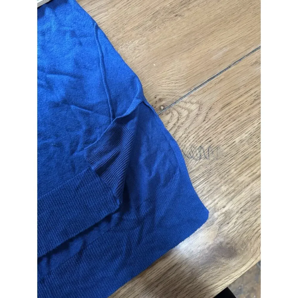 Philosophy Women Size‎ Medium Women Long Sleeve Sweater Blue Lightweight Stretch
